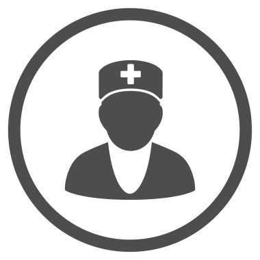 Doktor yuvarlak simge