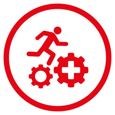 Tedavi süreci çember simge