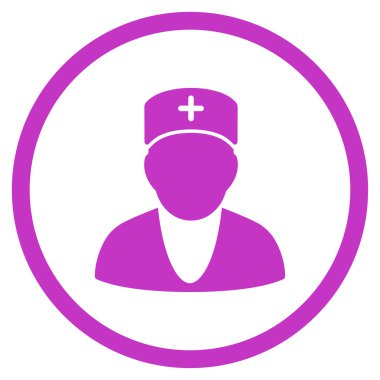 Doktor yuvarlak simge