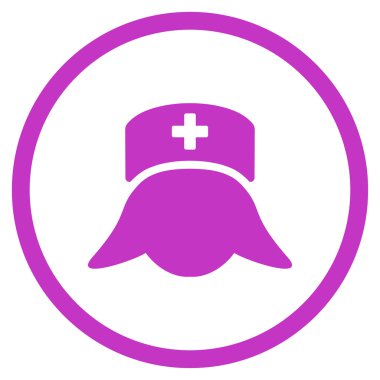 Hastane hemşire kafa çember simge