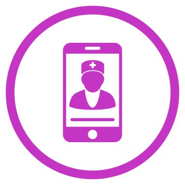 Cep doktor çember simge