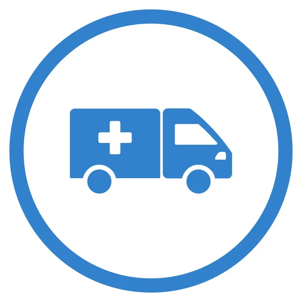 Pharmaceutical Shipment Rounded Icon — Stock Vector