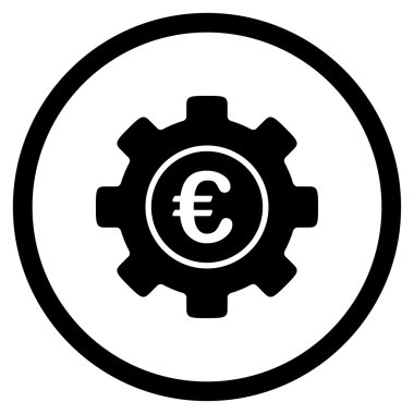 Avrupa kalkınma yuvarlak simge