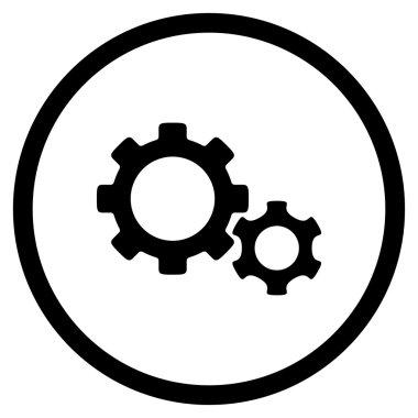 Gears'ı yuvarlak simge