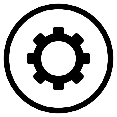 Dişli yuvarlak simge