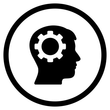 Akıl yuvarlak simge