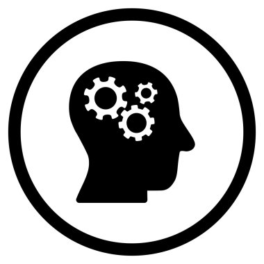 Akıl yuvarlak simge