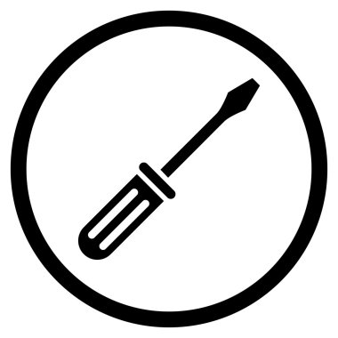 Tornavida yuvarlak simge