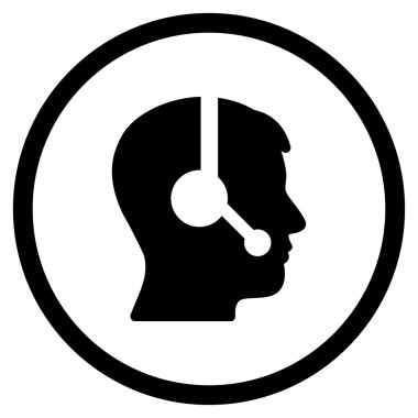 Operatör yuvarlak simge