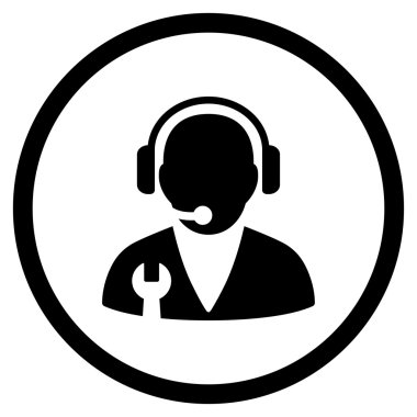 Destek Yöneticisi simgesini yuvarlak