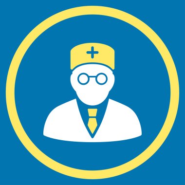 Ana hekim yuvarlak simge