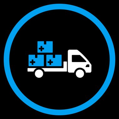 İlaç sevk irsaliyesi yuvarlak simge