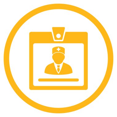 Doktor rozet çember simge