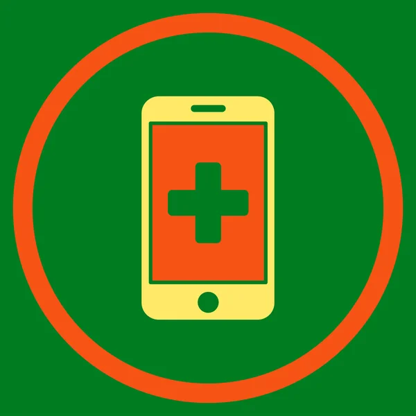 Mobile Medicine Rounded Icon