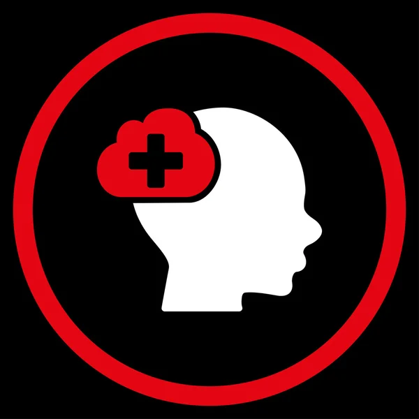 Medical Think Circled Icon