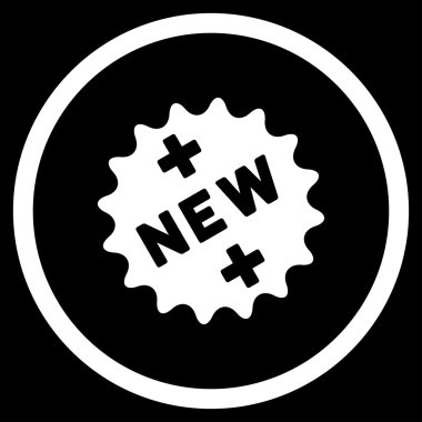 Yeni tıbbi etiket daire içinde kutsal kişilerin resmi