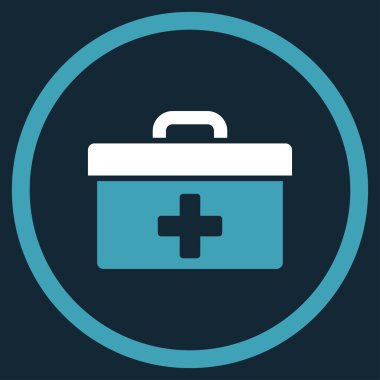 İlkyardım araç çember simge