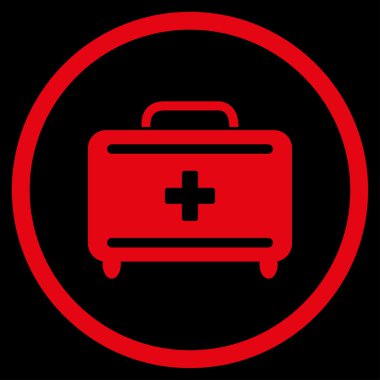 İlkyardım araç çember simge