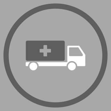 Tıbbi nakliye çember simge