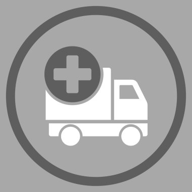 Tıbbi sevk irsaliyesi çember simge