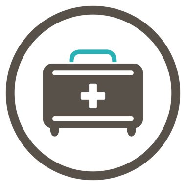 İlkyardım araç çember simge