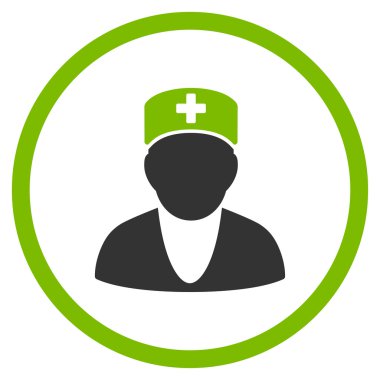 Doktor yuvarlak simge