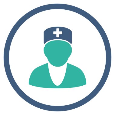 Doktor yuvarlak simge