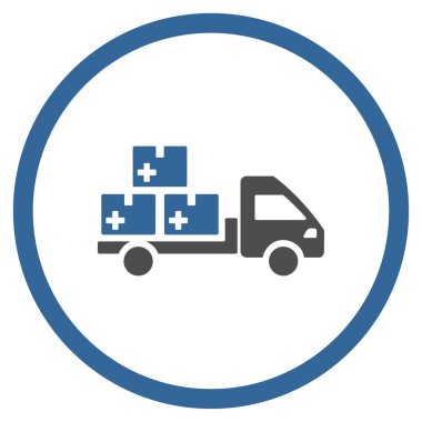 İlaç sevk irsaliyesi yuvarlak simge