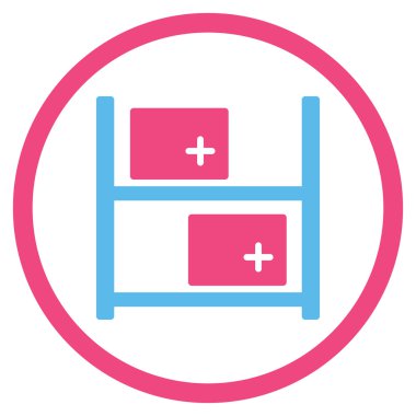 Tıbbi ambar çember simge