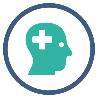 Artı simgesi kafa yuvarlak