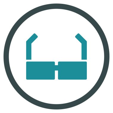 Gözlük çember simge