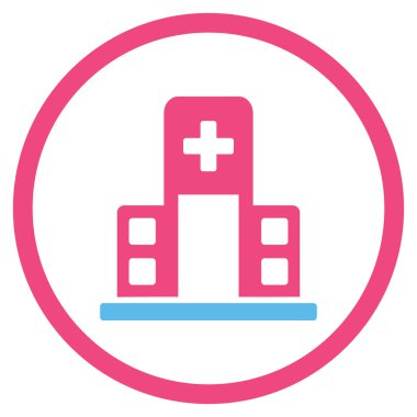 Hastane Binası çember simge