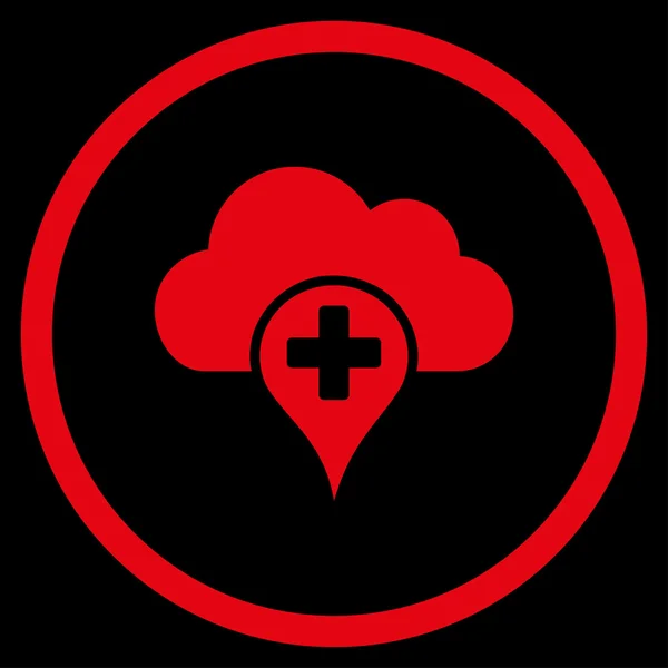 Medical Cloud Rounded Icon