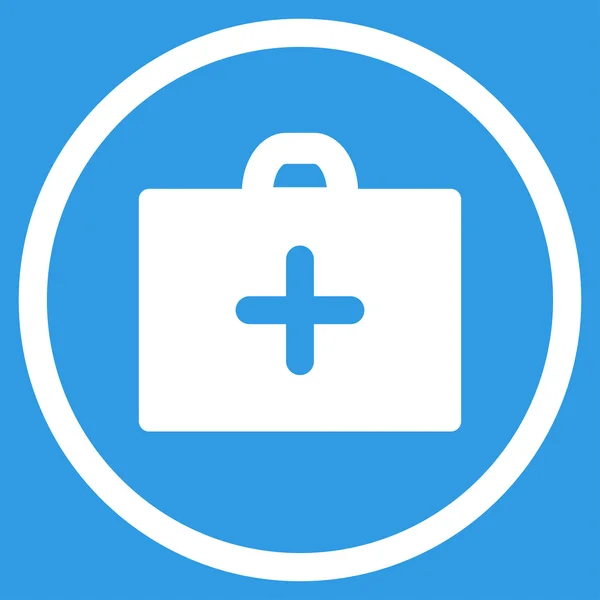 First Aid Circled Icon — Stock Photo, Image