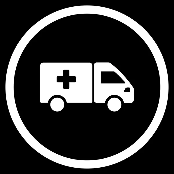 Painkiller Shipping Rounded Icon — Stock Photo, Image