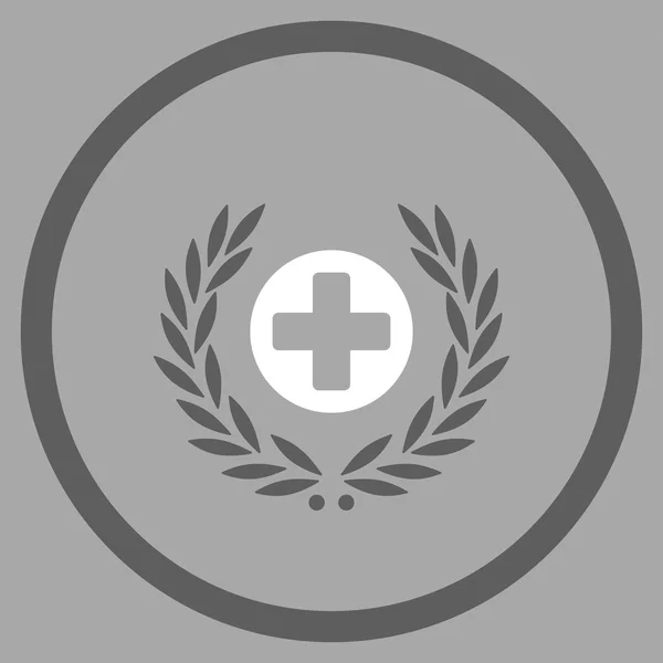 Emblem des Gesundheitswesens eingekreist — Stockfoto