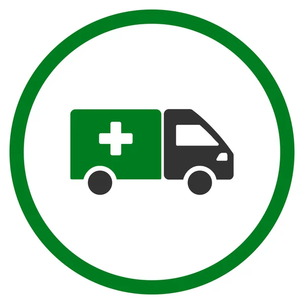 Drug Delivery Rounded Icon — Stock Photo, Image