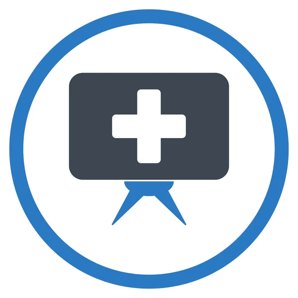 Health Care Presentation Circled Icon — Stock Photo, Image