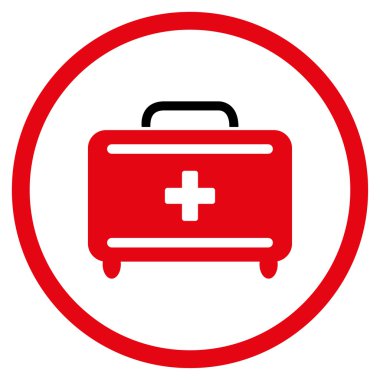 İlkyardım araç çember simge