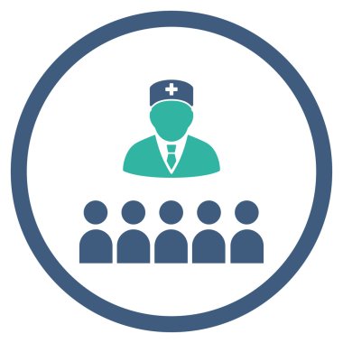 Tıbbi sınıf yuvarlak simgesi