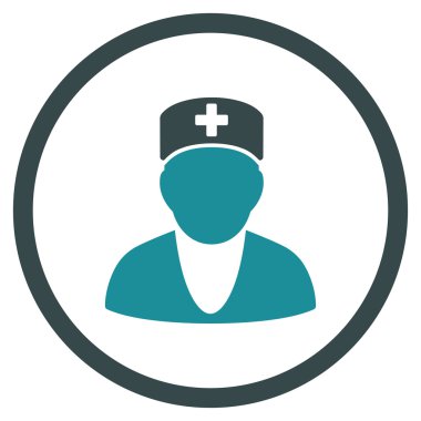 Doktor yuvarlak simge