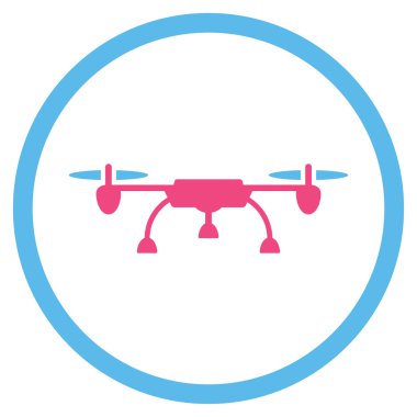 Hava helikopter çember simge