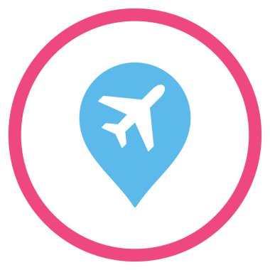 Havaalanı Marker çember simge