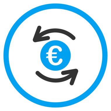 Update Euro denge yuvarlak simgesi