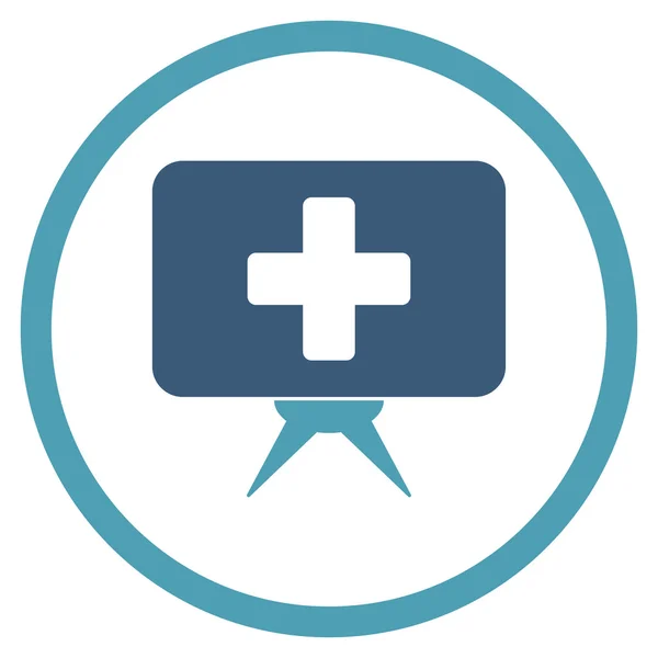 Health Care Presentation Circled Icon — Stock Photo, Image