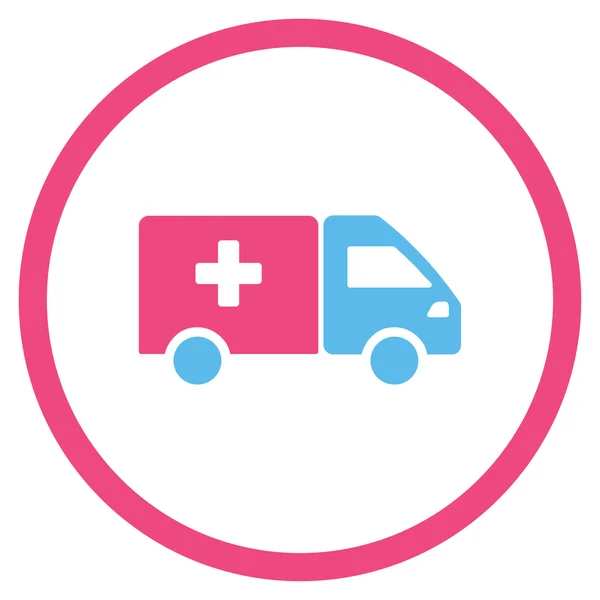 Medicine Shipment Circled Icon — Stock Photo, Image