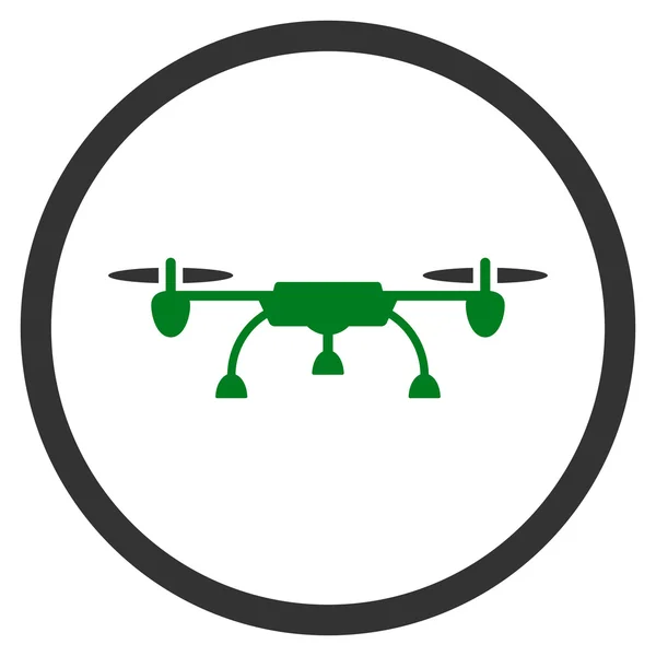 Airdrone zakreślone ikony — Zdjęcie stockowe