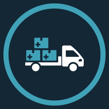 İlaç sevk irsaliyesi yuvarlak simge