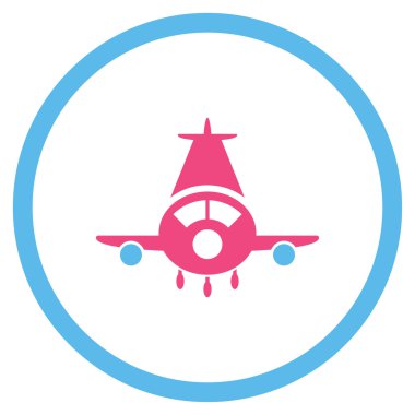 Kargo uçağı çember simge