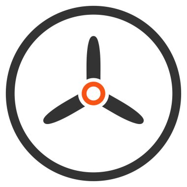 Üç kanatlı çember simge vida